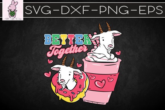 Better Together Goat Valentine: Craft Graphics for Branding