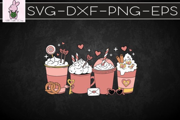 Coffee Valentine Retro: Graphics for Crafting Cozy Content