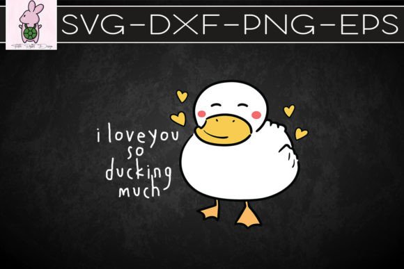 Ducking Much Valentine SVG Graphics & Crafts Review