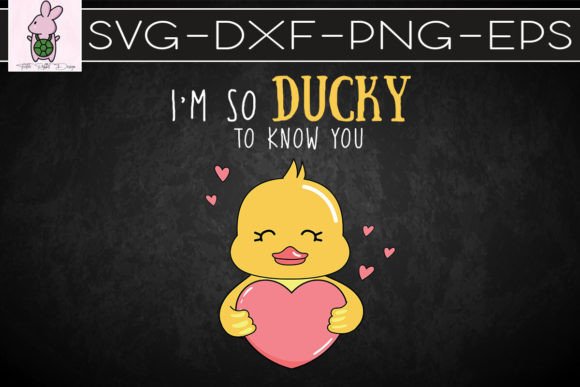 Ducky to Know You Valentine SVG: Cute Graphics for Crafts