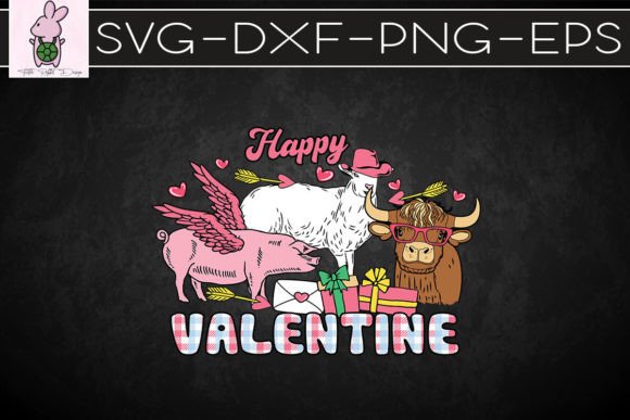 Happy Valentine Farm Animals: A Graphics & Crafts Review