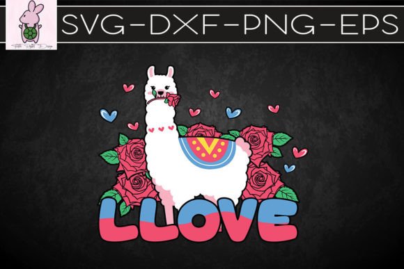 Llama Love Valentine Farm Roses: Craft Graphics Review