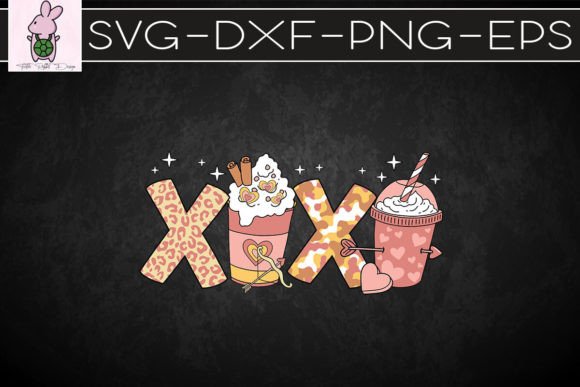 Retro XOXO Coffee Valentine: Graphics & Crafts Review
