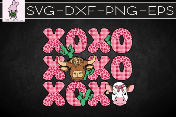 XOXOXO Animal Valentine Cow Graphics & Crafts Review